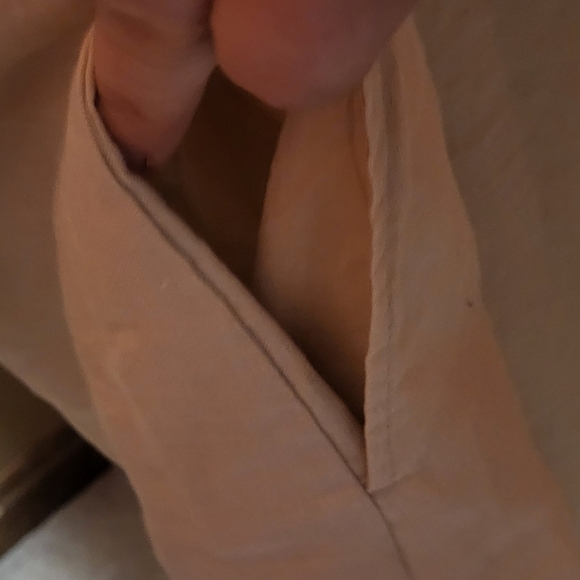 Quince Women's 100% European Linen Tank Mini Dress Sand Tan Size Large NEW! - Picture 5 of 8